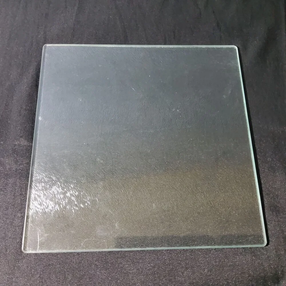Textured Glass Cutting Board 8 x 8 Square Clear Prep Countertop Saver Trivet